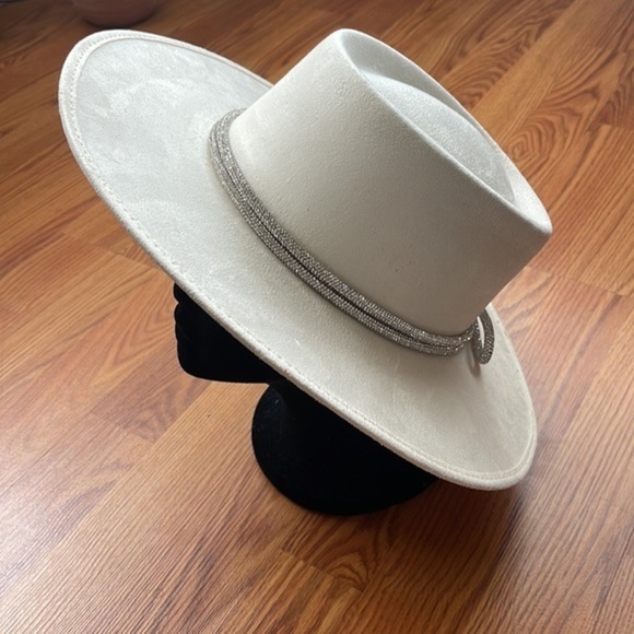 Anthropologie ASN Diamond Boater Hat. NWT - Picture 4 of 6